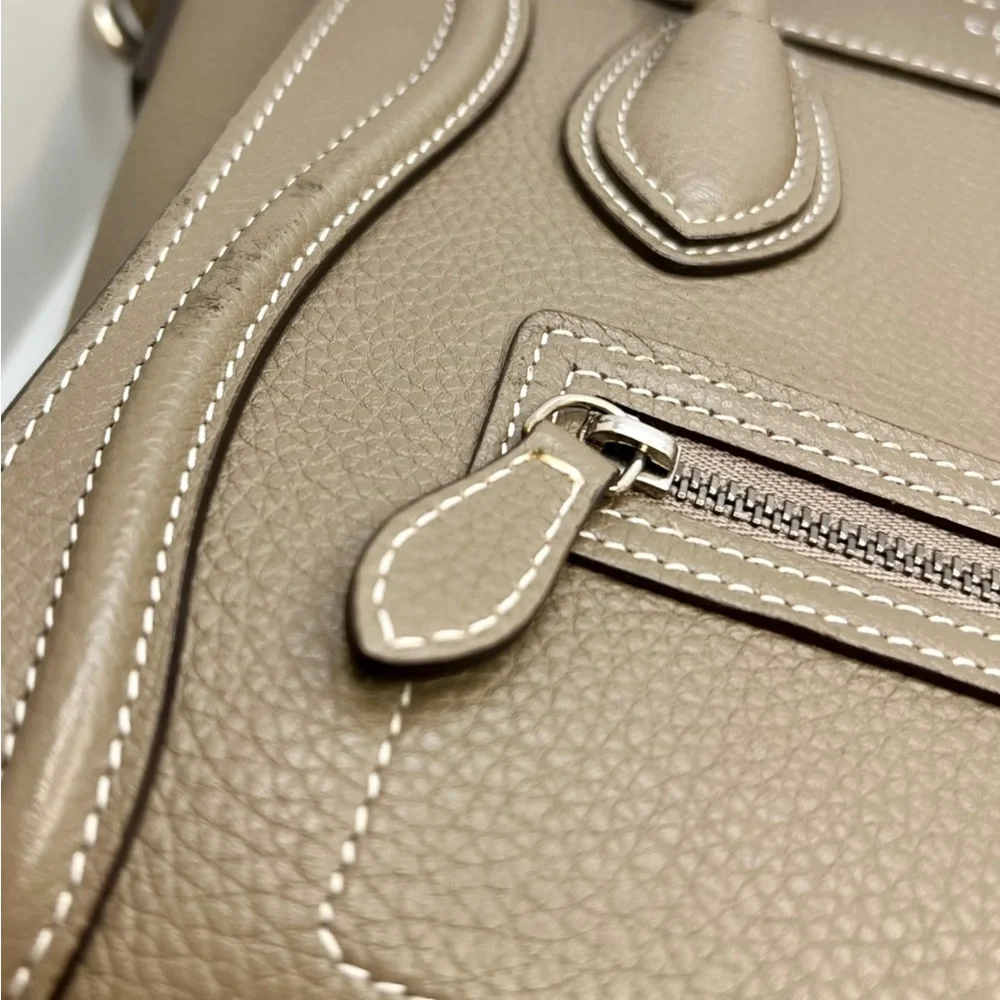 Celine Nano Tote with Crossbody Strap - Picture 4 of 6